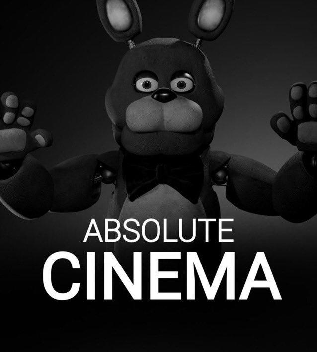 Bonnie from Five Nights at Freddy's hitting the Absoulte Cinema pose